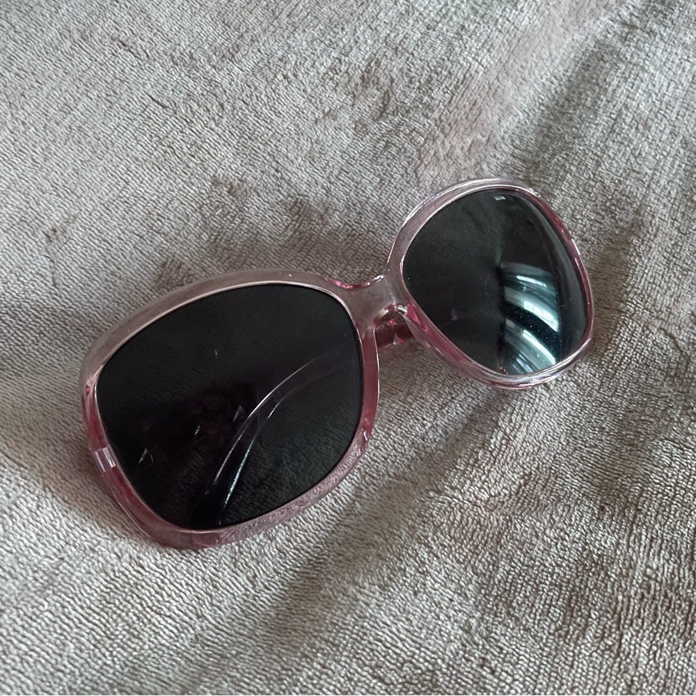 Pink Round Sunglasses